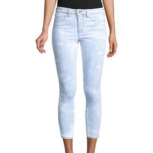 L'AGENCE | Margot High Rise Crop Ankle Skinny Jeans Tie Dye 25 NWT $265